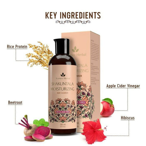 Avimee Herbal Shakuntala Moisturizing Hair Cleanser For Silky
