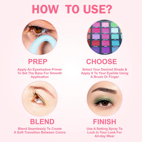 Shills Professional Full Color System Eyeshadow