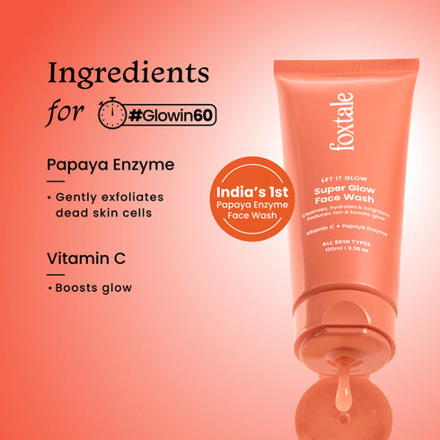Foxtale Super Glow Face Wash