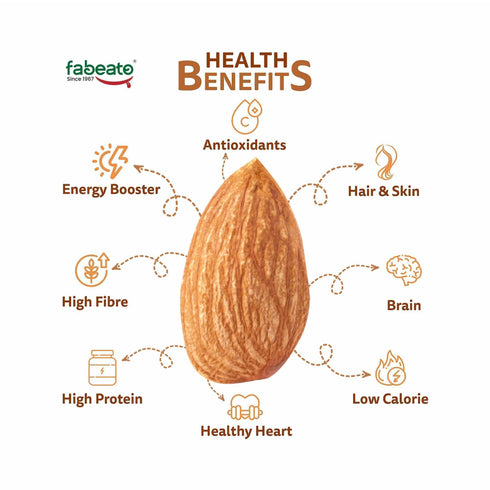 Fabeato Premium Dry Fruits and Nuts Combo 800gm