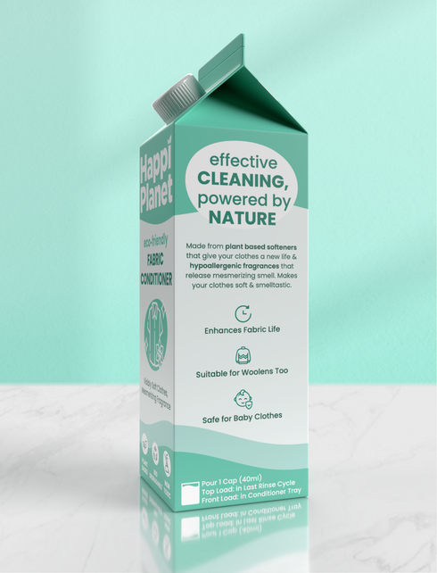 Happi Planet Natural Fabric Conditioner 1L Pack
