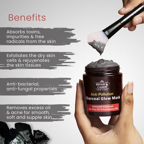 Bryan & Candy Anti Pollution Charcoal Glow Face Mask