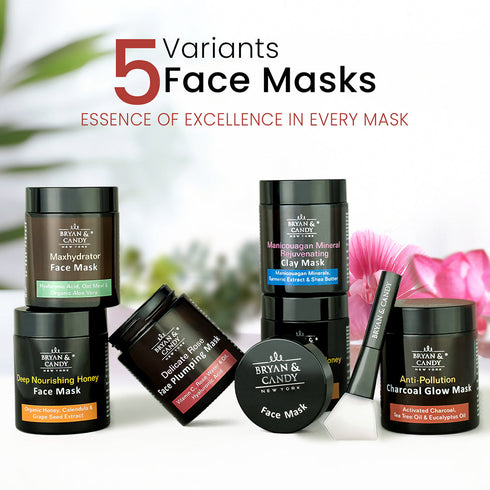Bryan & Candy Anti Pollution Charcoal Glow Face Mask