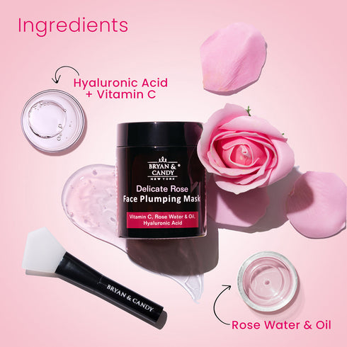 Bryan & Candy Delicate Rose Plumping Face Mask
