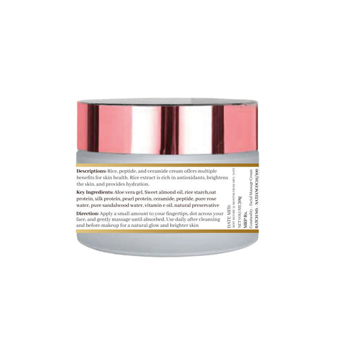 Natuur Rice Peptide and Ceramide Cream