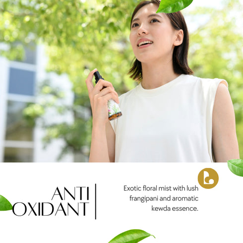 Natuur Facial Mist Frangipani and Kewda Anti Oxidant
