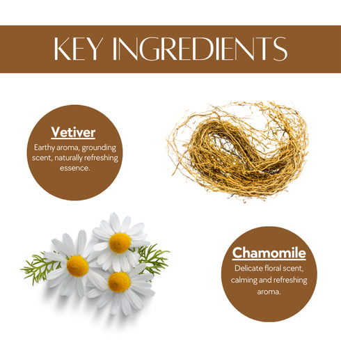 Natuur Calming Facial Mist with Vetiver and Chamomile
