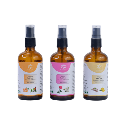 Natuur Facial mists for Anti aging (Pack of 3)