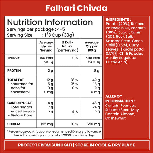 Jabsons Foods Falhari Chivda