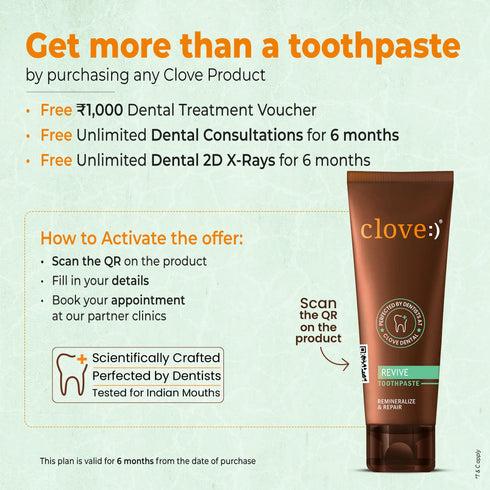 Clove Oral Care Revive Toothpaste