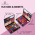 Colors Queen Swag Makeup Kit – 30 Eyeshadow Convenience & Style