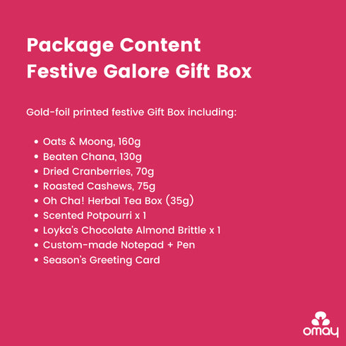 Omay Foods Festive Galore New Years Gift Box