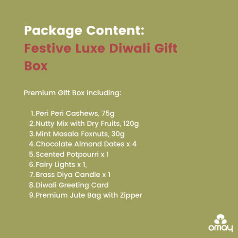 Omay Foods Festive Luxe Diwali Gift Box
