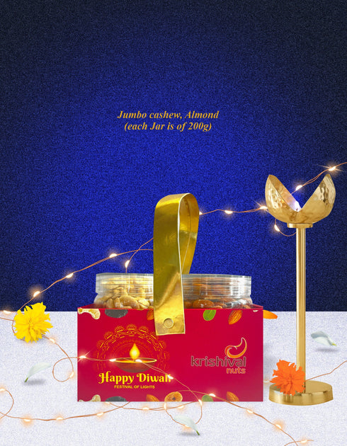 Krishival Diwali Delight Jar Box