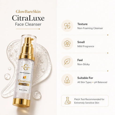 GlowBareSkin Citra Luxe Face Cleanser Kakadu Plum Mousse de Puret