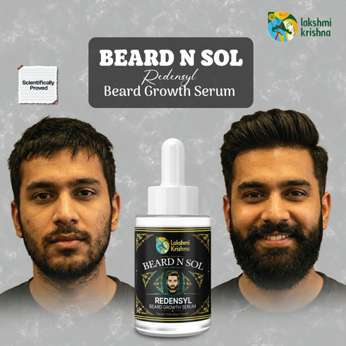 Lakshmi Krishna Naturals Beard N Sol Rendensyl Beard Growth Serum