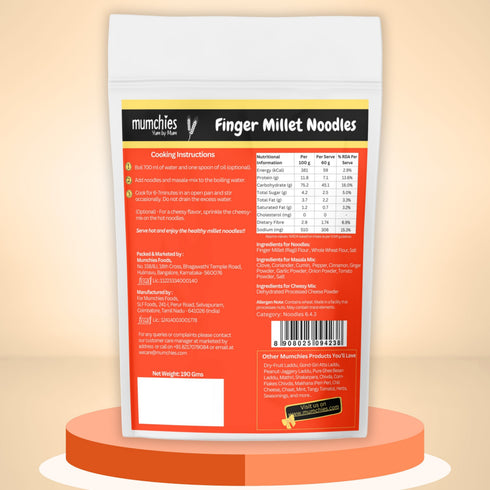 My Store Finger Millet (Ragi) Noodles