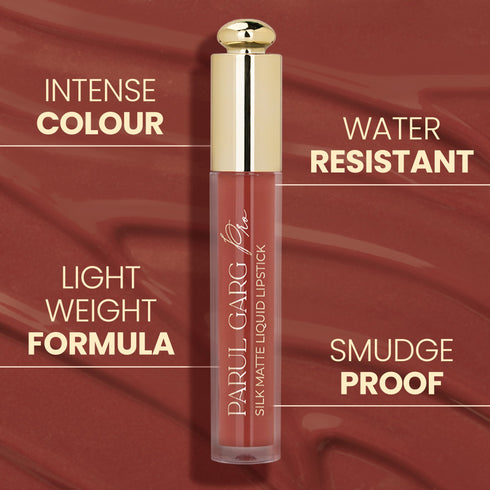 Parul Garg Beauty Fire Lily 02: Silk Matte Liquid Lipstick