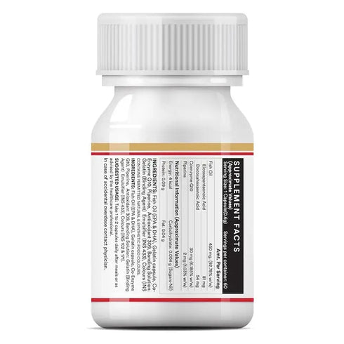 Inlife Fish Oil With Coenzyme Q10 Capsules