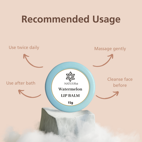 Natuur Watermelon Lip Balm 15gm
