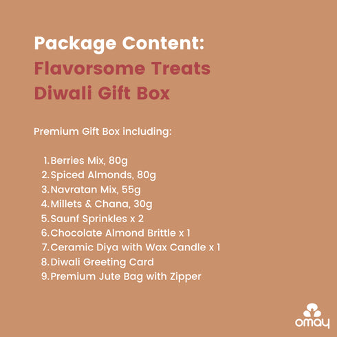 Omay Foods Flavorsome Treats Diwali Gift Box