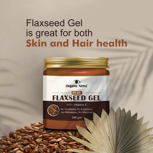 Mantra Organics Pure Flaxseed Hair Gel
