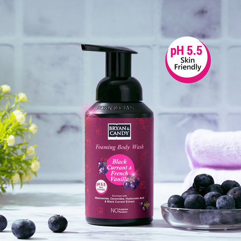 Bryan & Candy Black & Currant & French Vanilla Foaming Body Wash