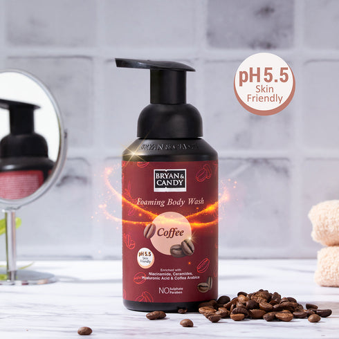 Bryan & Candy Coffee Foaming Body Wash