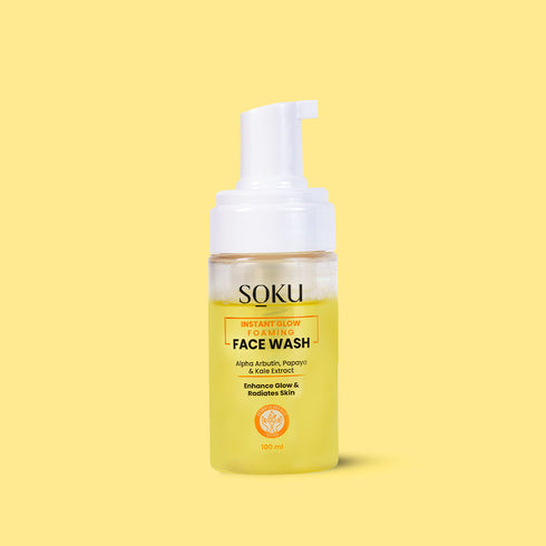 Soku Cosmetic Instant Glow Foaming Face Wash