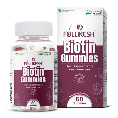 Healing Pharma Follikesh Biotin Gummies