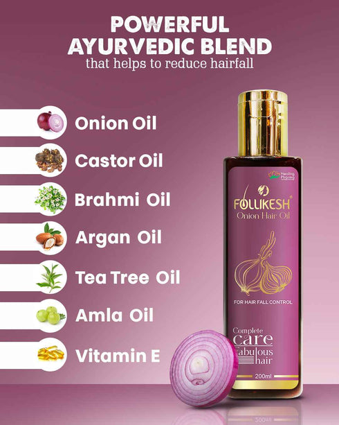 Healing Pharma Follikesh Onion Hair Oil