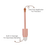 Milagro Beauty Undercover Wizard Concealer 6ML-Rose Beige
