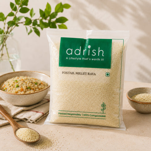 Adrish Organic Foxtail Millet Suji (Rava)