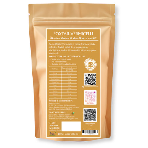 Millet Mania Foxtail Millet Vermicelli