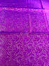 Prakruthi Ezhil Deep Magenta Pure Silver Zari with Sleeve Work Handloom Soft Silk Saree