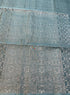 Prakruthi Ezhil Blueish Grey Pure Silver Zari with Sleeve Work Handloom Soft Silk Saree