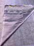 Prakruthi Ezhil Heavenly Lilac Pure Silver Zari with Sleeve Work Handloom Soft Silk Saree