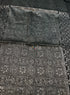 Prakruthi Ezhil Black Pure Silver Zari with Sleeve Work Handloom Soft Silk Saree