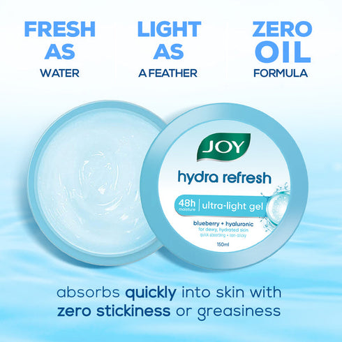 Joy Hydra Refresh Ultra Light Gel ZeroOil Moisturizer