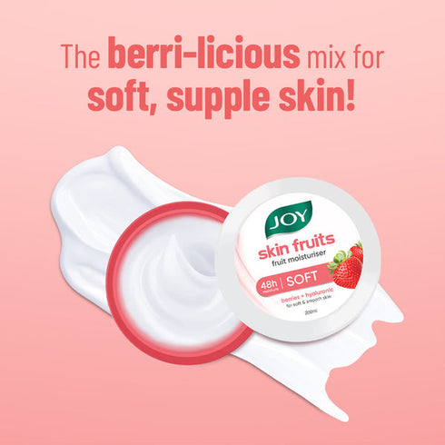 Joy Skin Fruits Berries Super Soft 24 Hour Moisturizer Cream
