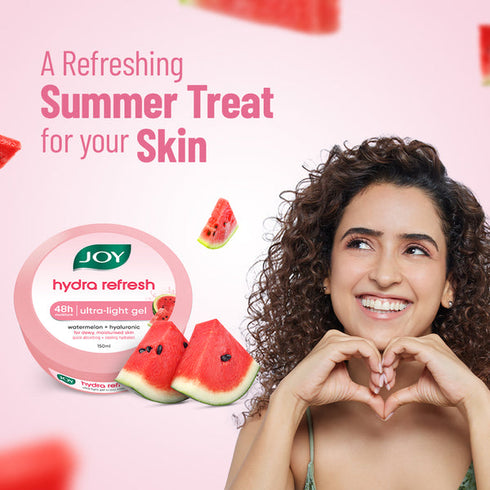 Joy Hydra Refresh Ultra Light Watermelon Gel ZeroOil Moisturizer