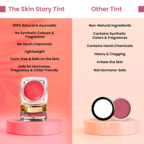 The Skin Story Lip & Cheek Tint Pretty Pink