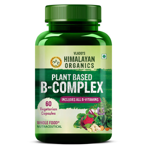 Himalayan Organics Plant Based B-Complex Capsules