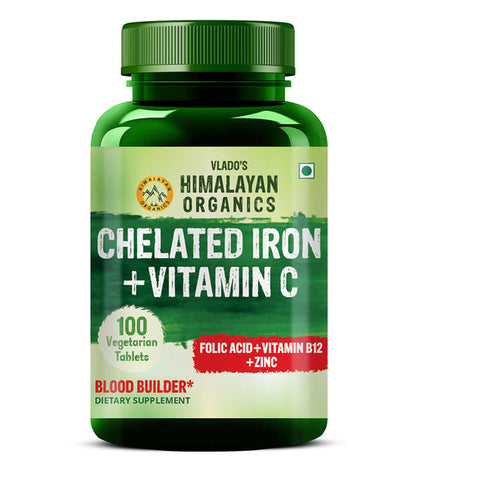 Himalayan Organics Chelated Iron Plus Vitamin C