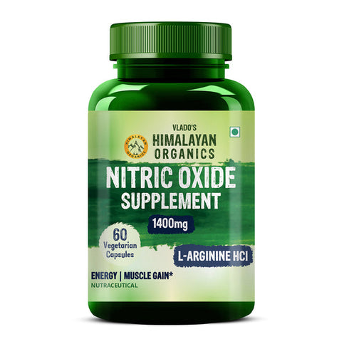 Himalayan Organics Nitric Oxide Supplement 1400-Mg