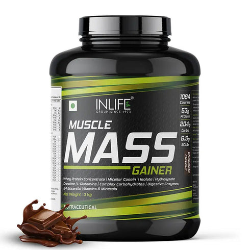 Inlife Muscle Mass Gainer Powder