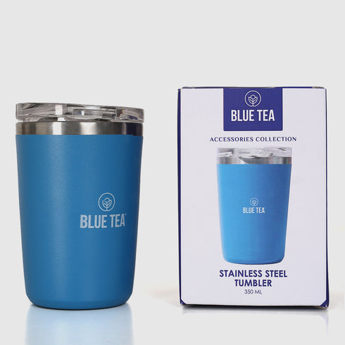 Blue Tea Stainless Steel Insulated Tumbler