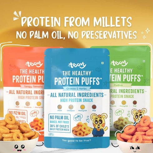 Troovy The Healthy High Protein Puffs