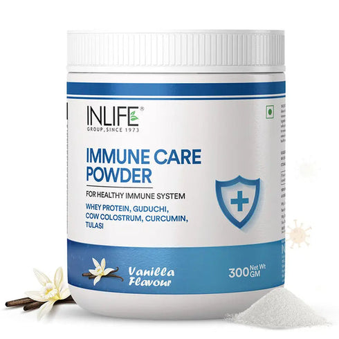 Inlife Immune Care Powder Vanilla Flavour
