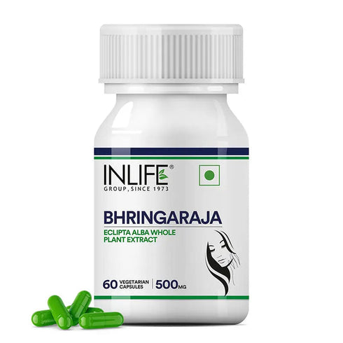 Inlife Bhringraja Extract 500mg Capsule